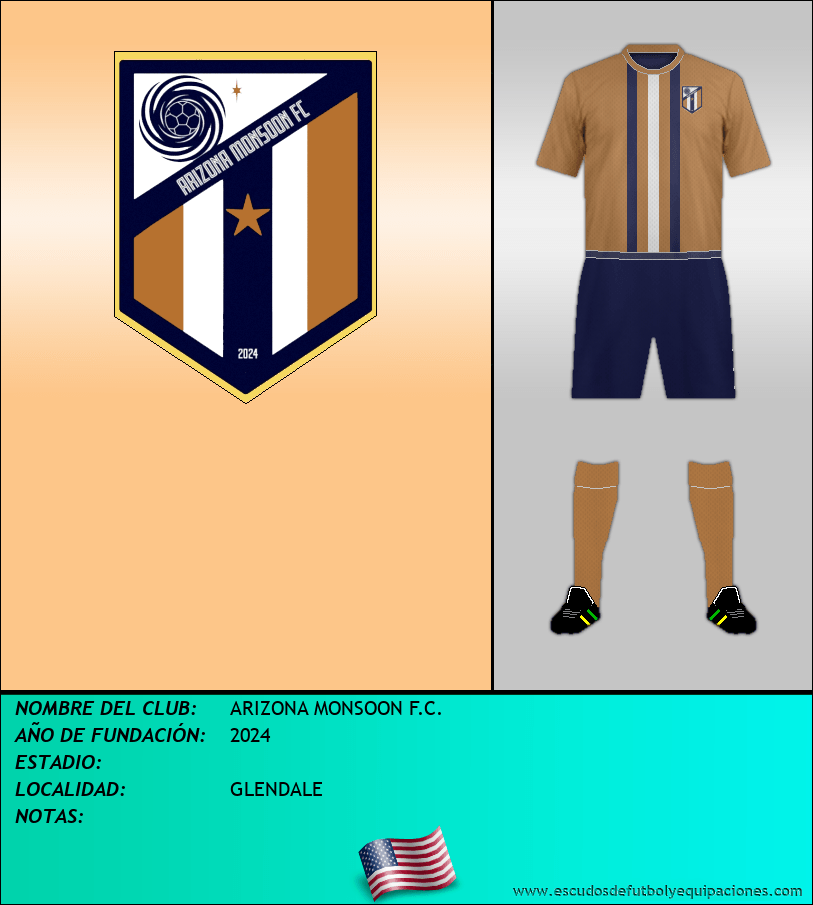 Escudo de ARIZONA MONSOON F.C.