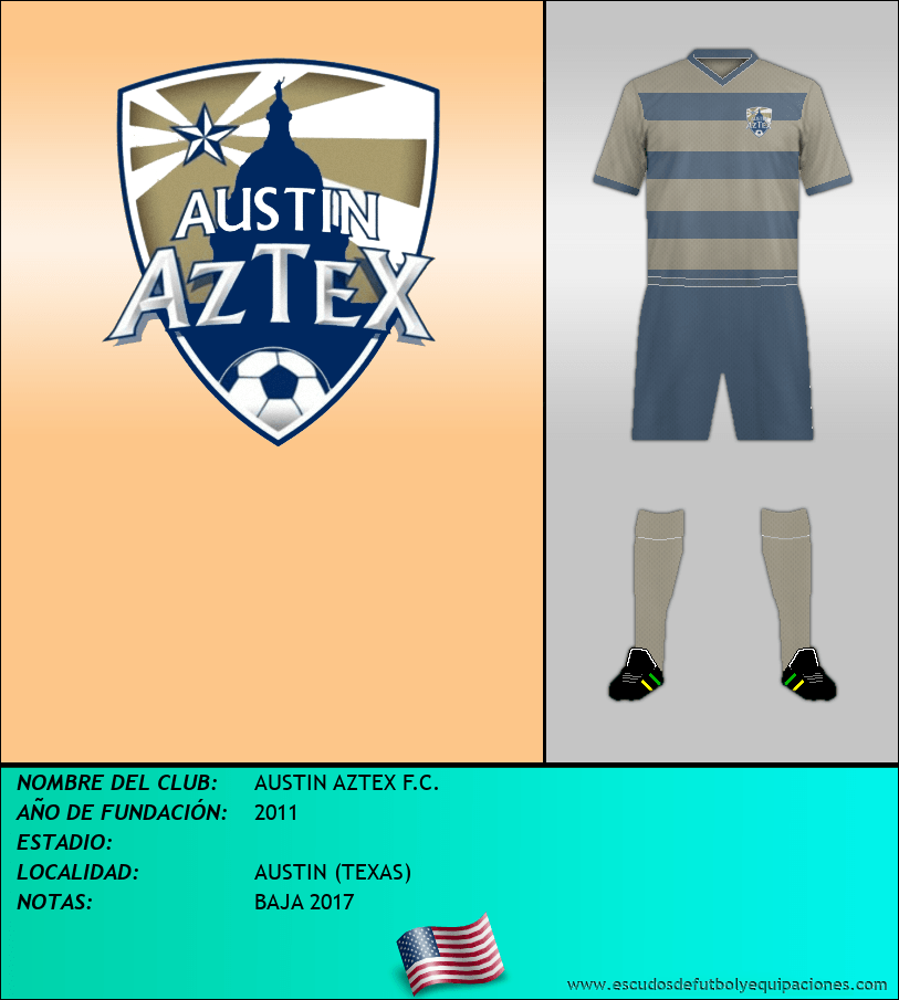 Escudo de AUSTIN AZTEX F.C.