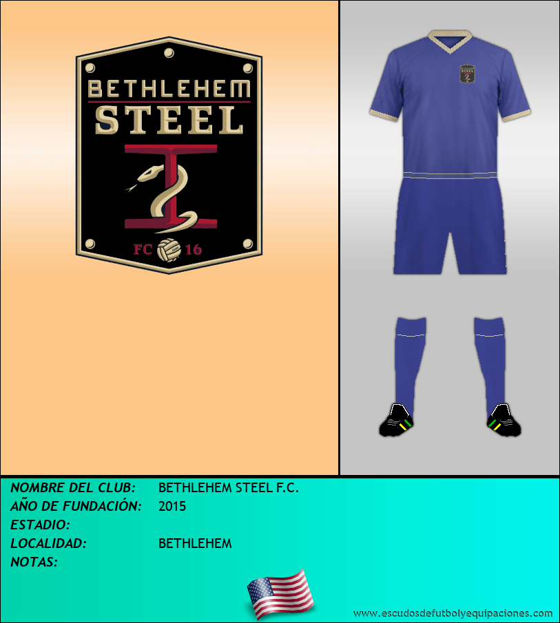 Escudo de BETHLEHEM STEEL F.C.