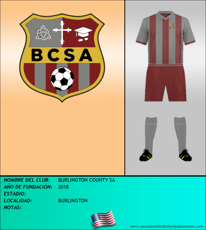 Escudo de BURLINGTON COUNTY SA