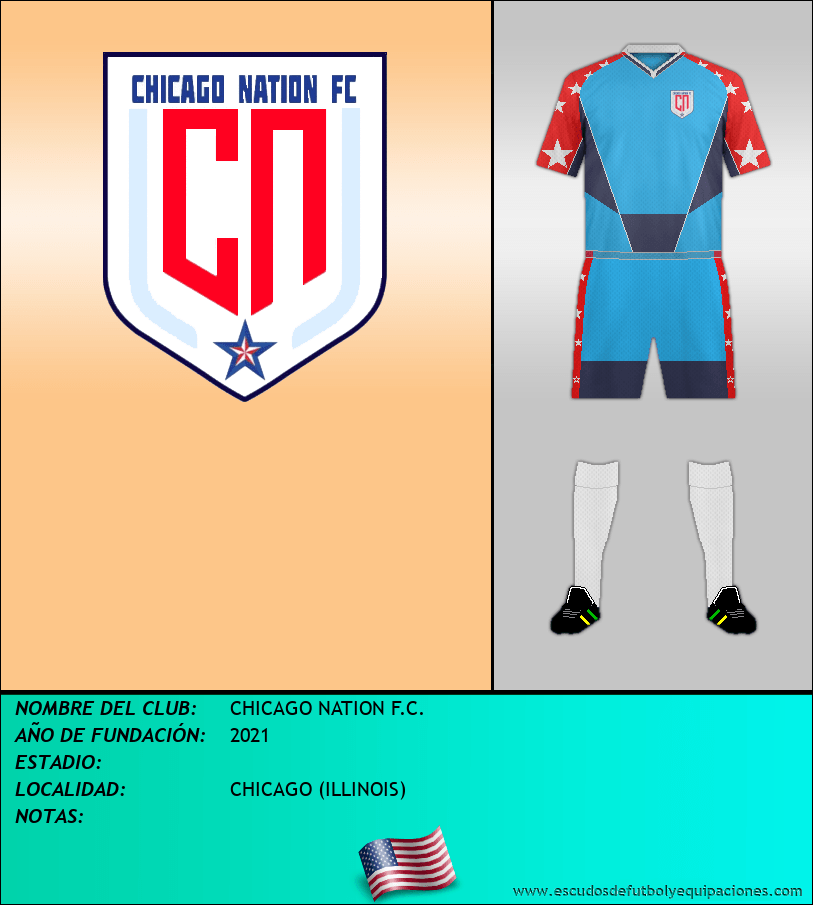 Escudo de CHICAGO NATION F.C.