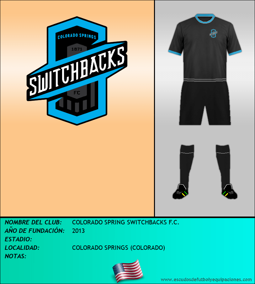 Escudo de COLORADO SPRING SWITCHBACKS F.C.