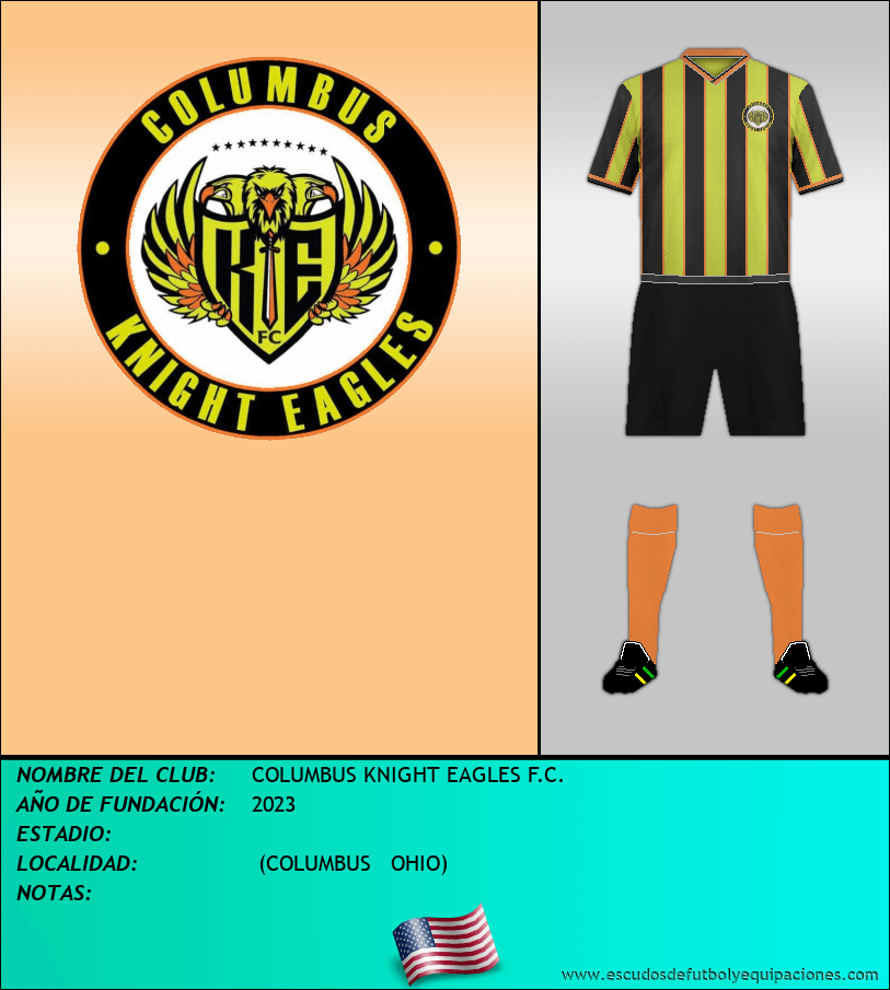 Escudo de COLUMBUS KNIGHT EAGLES F.C.