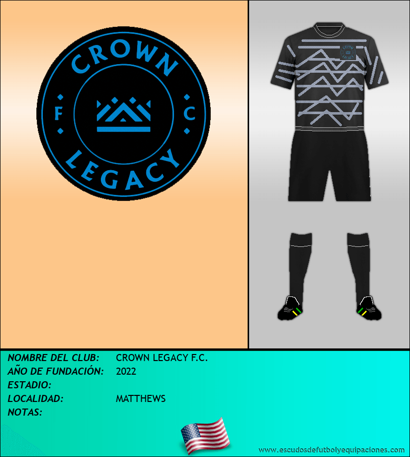 Escudo de CROWN LEGACY F.C.