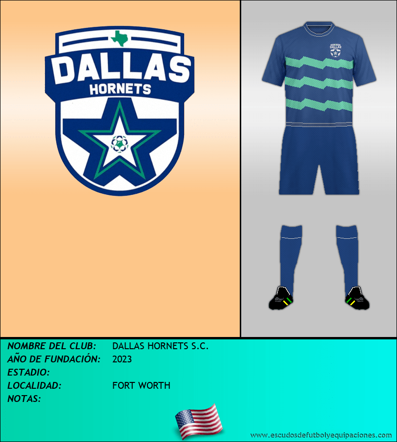 Escudo de DALLAS HORNETS S.C.