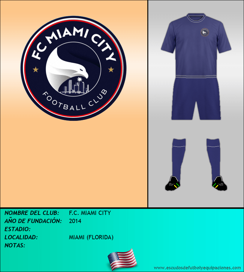 Escudo de F.C. MIAMI CITY