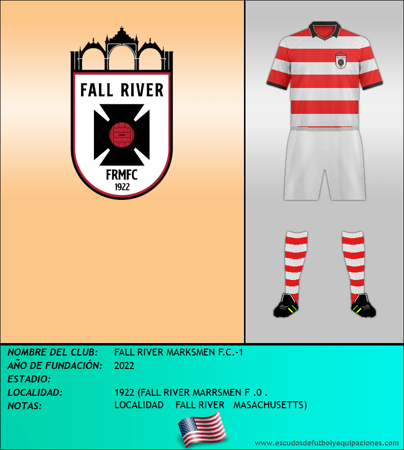 Escudo de FALL RIVER MARKSMEN F.C.-1