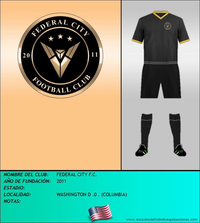 Escudo de FEDERAL CITY F.C.