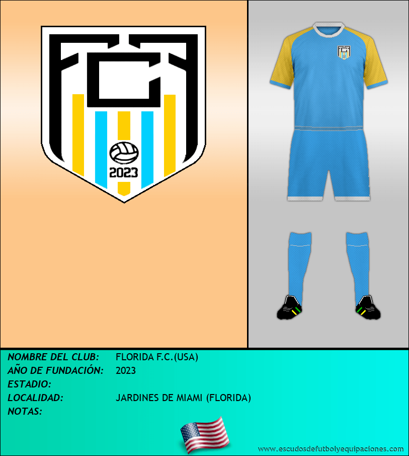 Escudo de FLORIDA F.C.(USA)