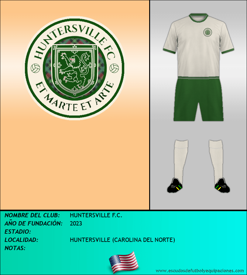 Escudo de HUNTERSVILLE F.C.