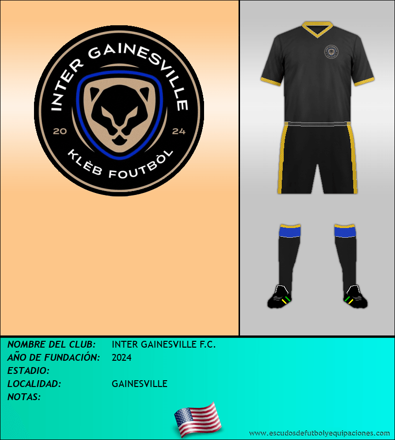 Escudo de INTER GAINESVILLE F.C.