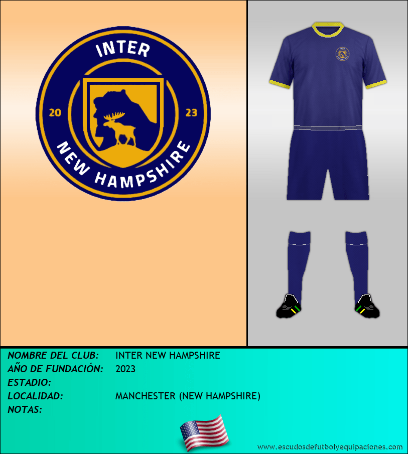 Escudo de INTER NEW HAMPSHIRE