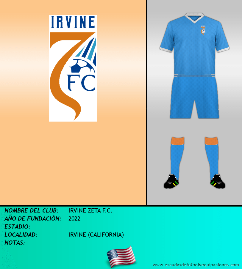 Escudo de IRVINE ZETA F.C.