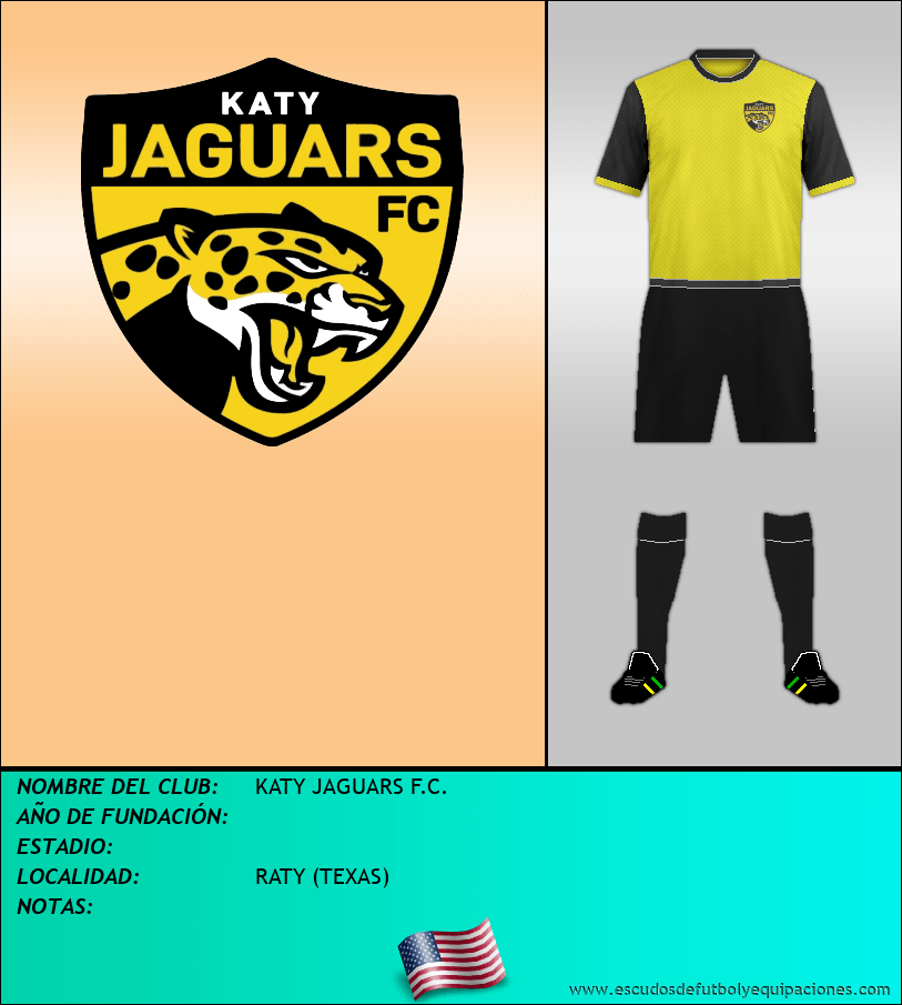 Escudo de KATY JAGUARS F.C.