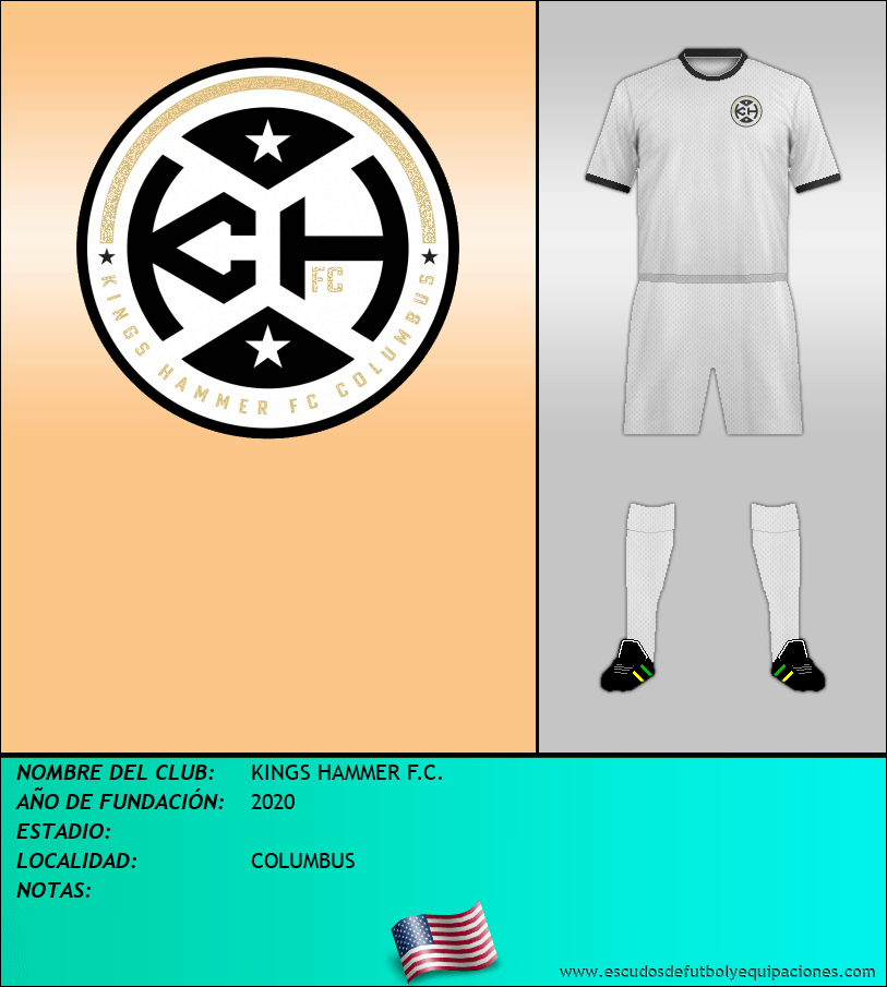 Escudo de KINGS HAMMER F.C.