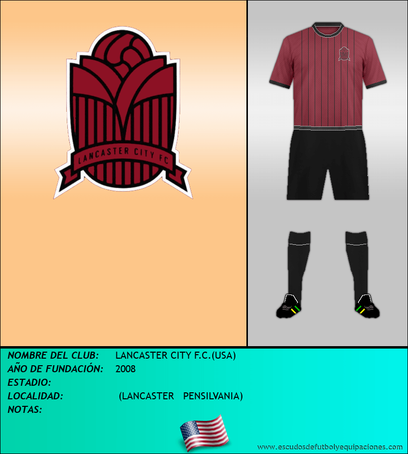 Escudo de LANCASTER CITY F.C.(USA)