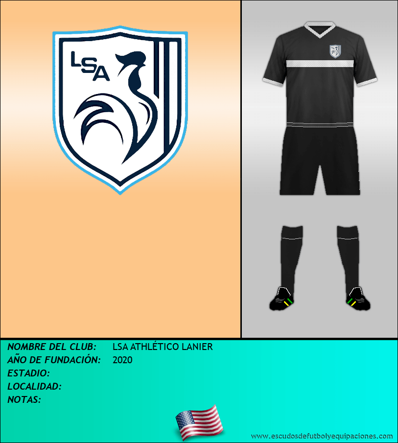 Escudo de LSA ATHLÉTICO LANIER