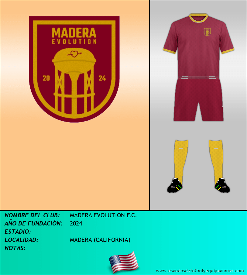 Escudo de MADERA EVOLUTION F.C.