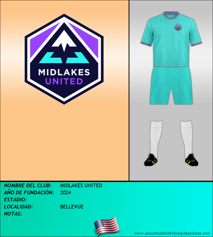 Escudo de MIDLAKES UNITED