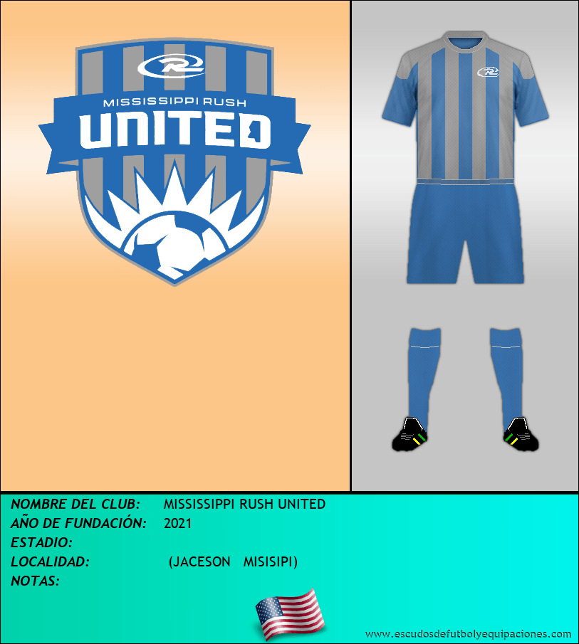 Escudo de MISSISSIPPI RUSH UNITED