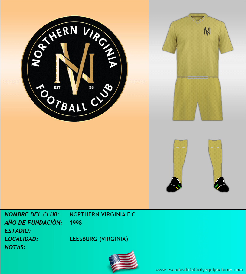 Escudo de NORTHERN VIRGINIA F.C.