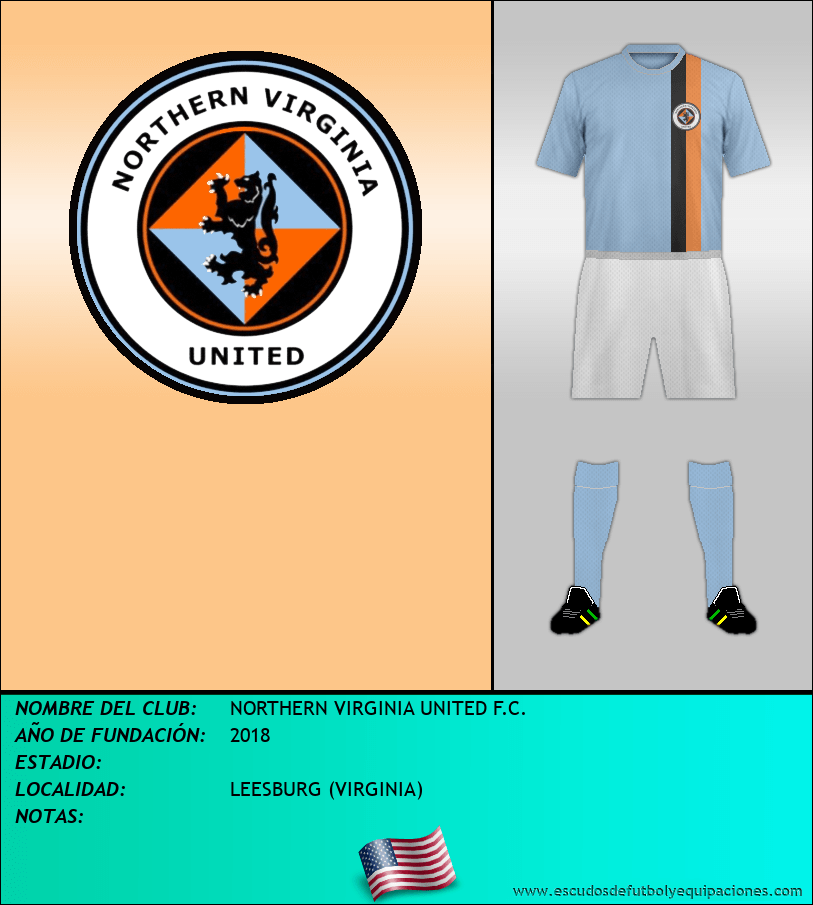 Escudo de NORTHERN VIRGINIA UNITED F.C.