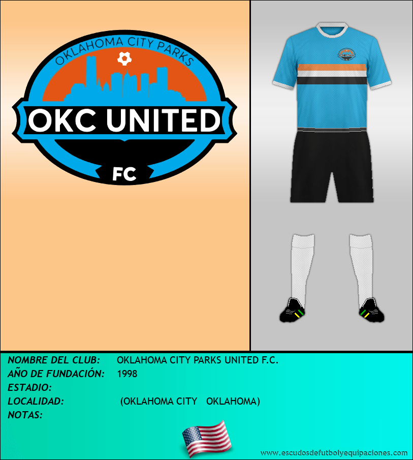 Escudo de OKLAHOMA CITY PARKS UNITED F.C.