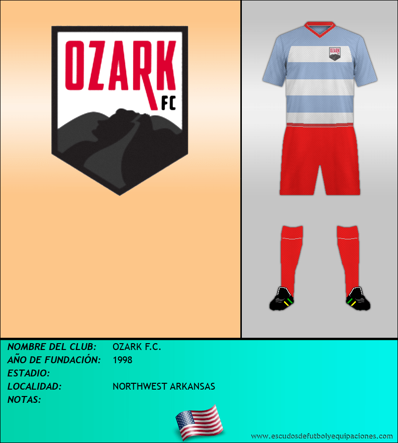 Escudo de OZARK F.C.