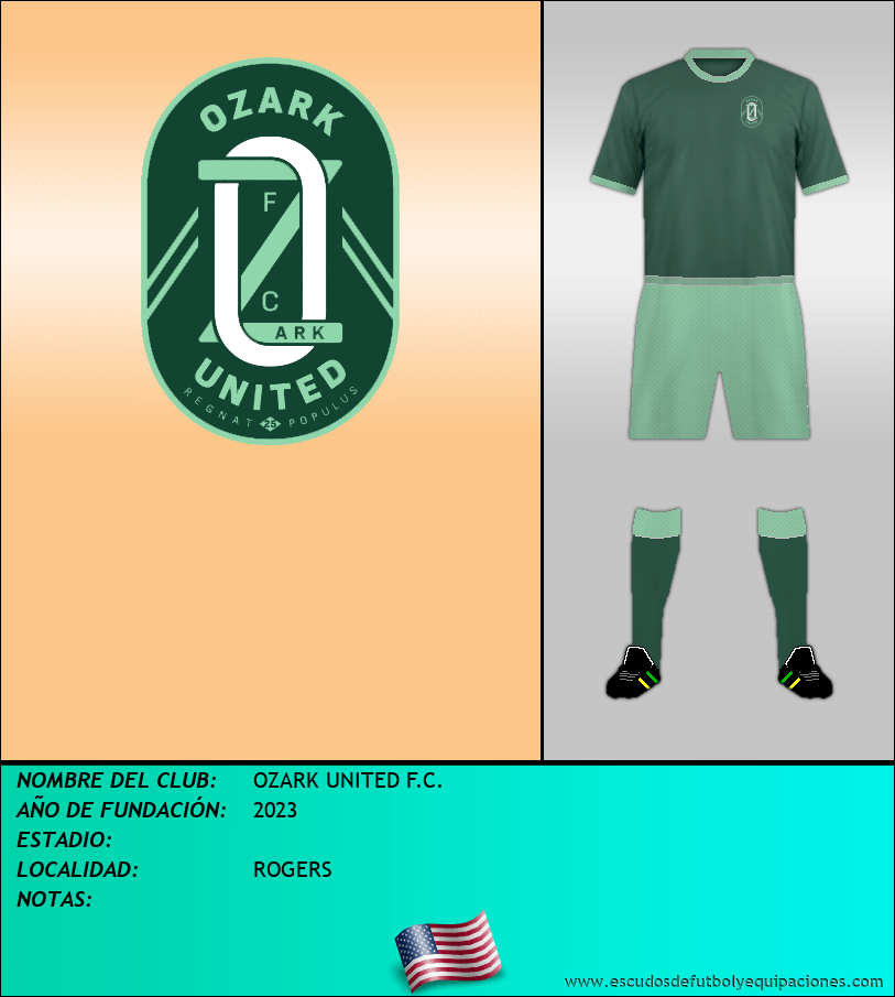 Escudo de OZARK UNITED F.C.