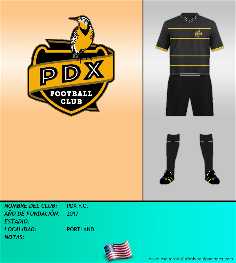 Escudo de PDX F.C.