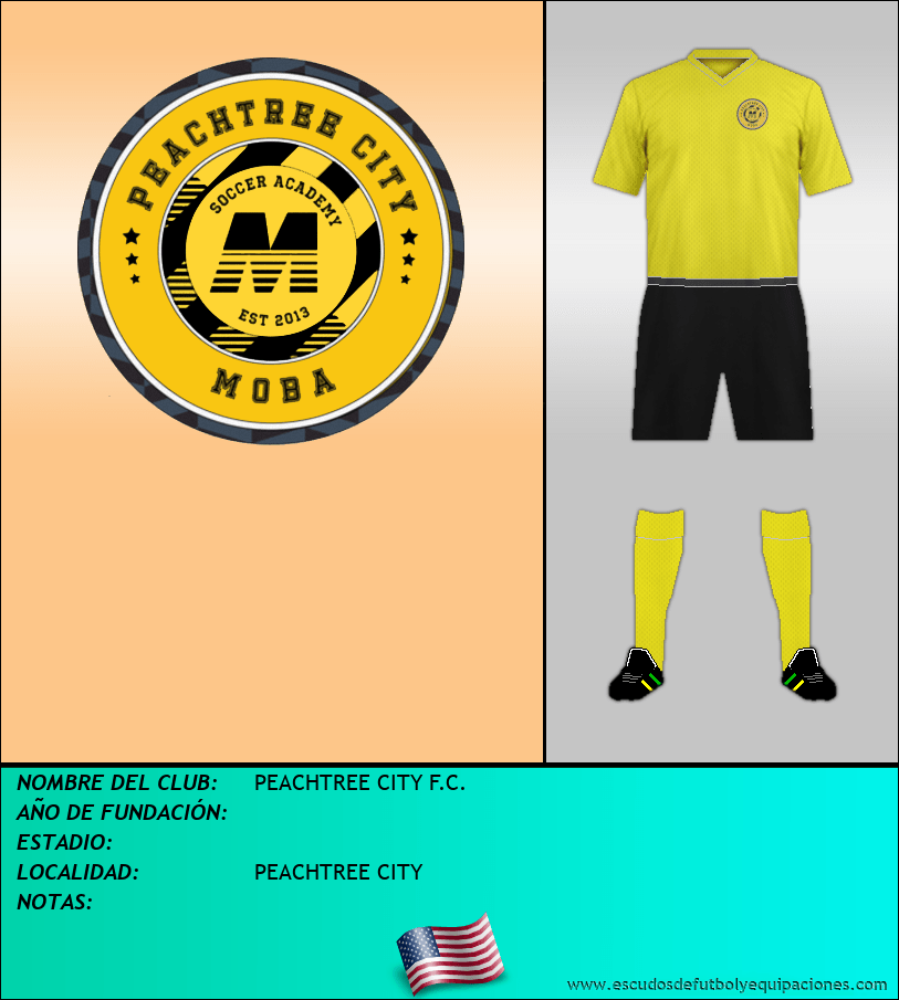 Escudo de PEACHTREE CITY F.C.