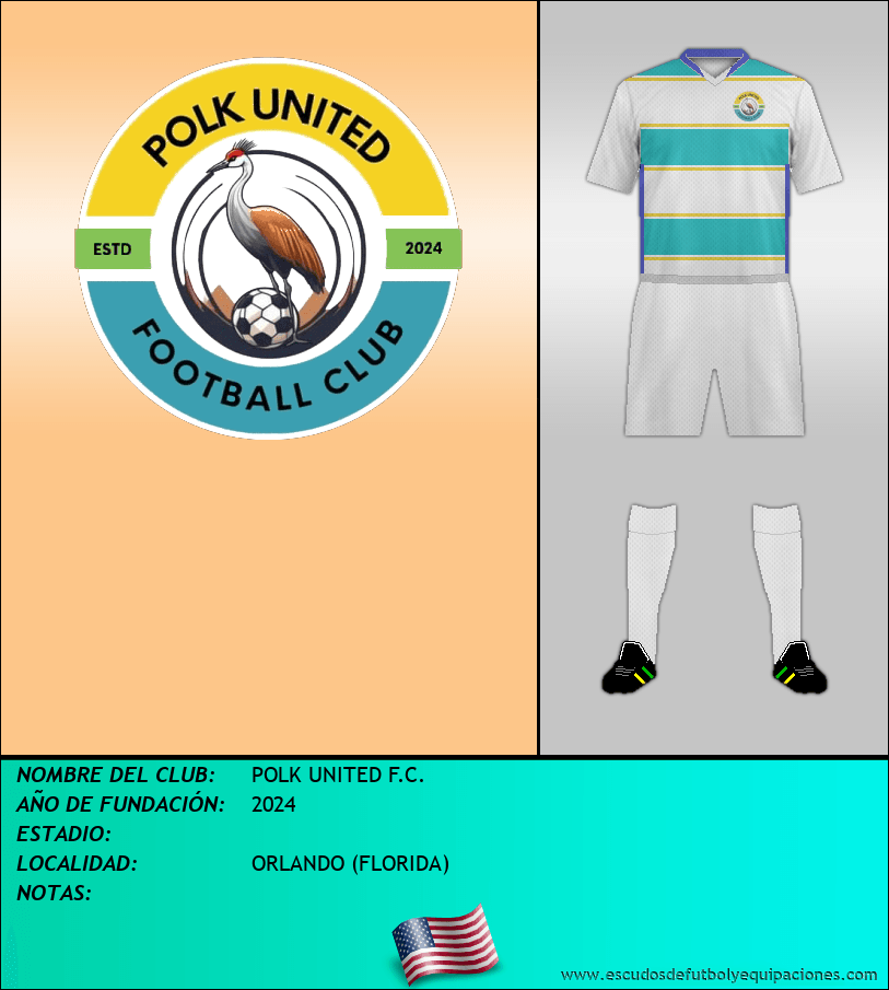 Escudo de POLK UNITED F.C.