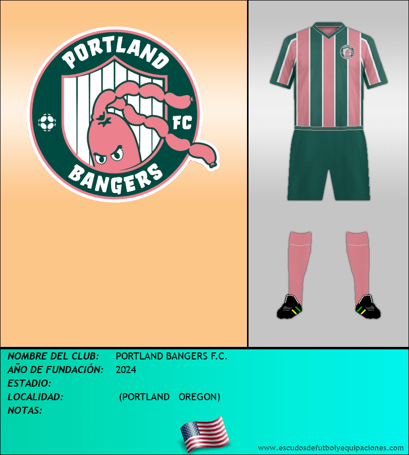 Escudo de PORTLAND BANGERS F.C.