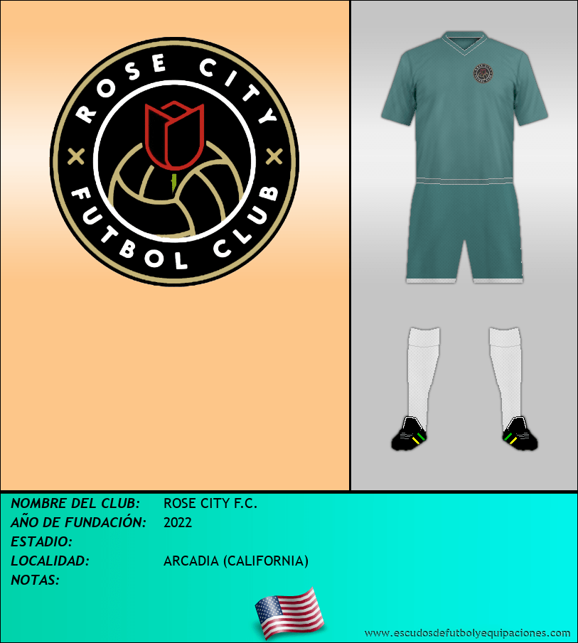 Escudo de ROSE CITY F.C.