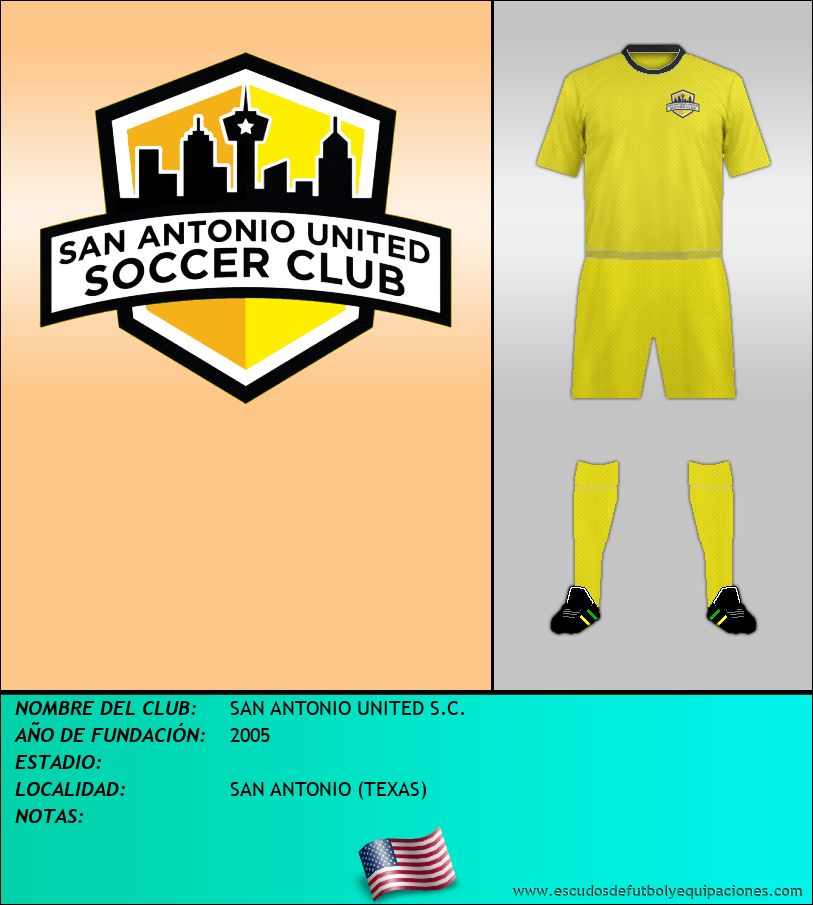 Escudo de SAN ANTONIO UNITED S.C.