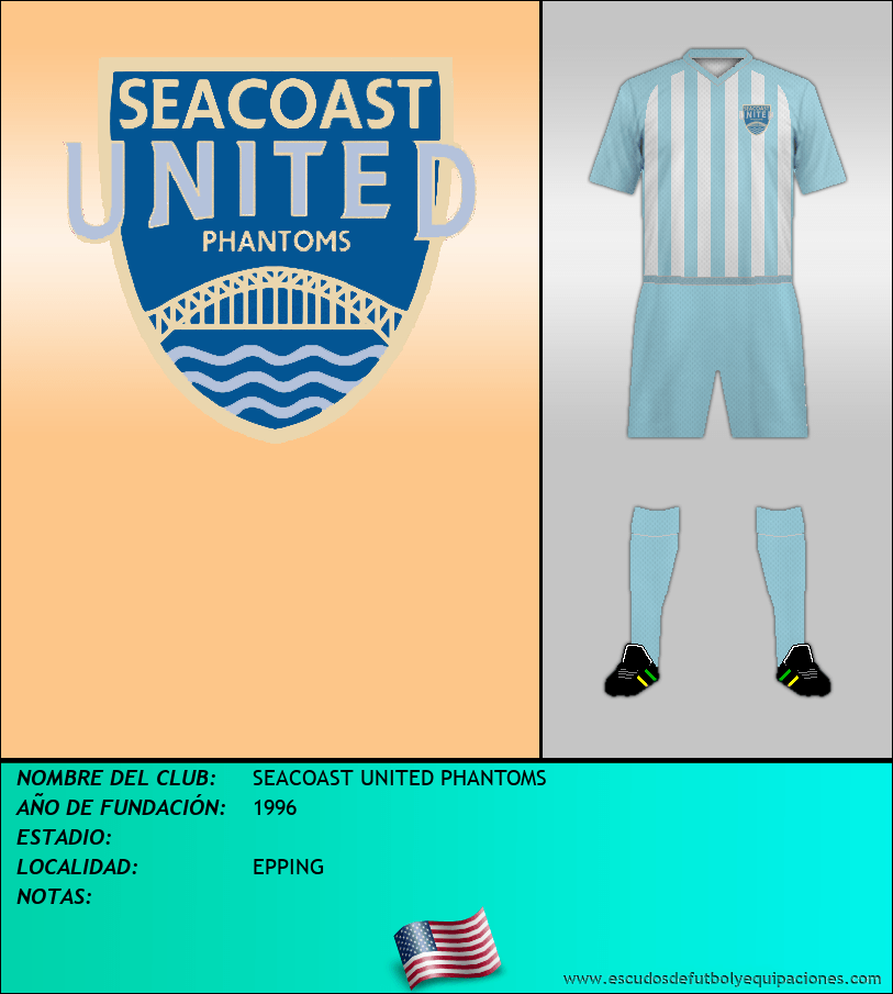 Escudo de SEACOAST UNITED PHANTOMS