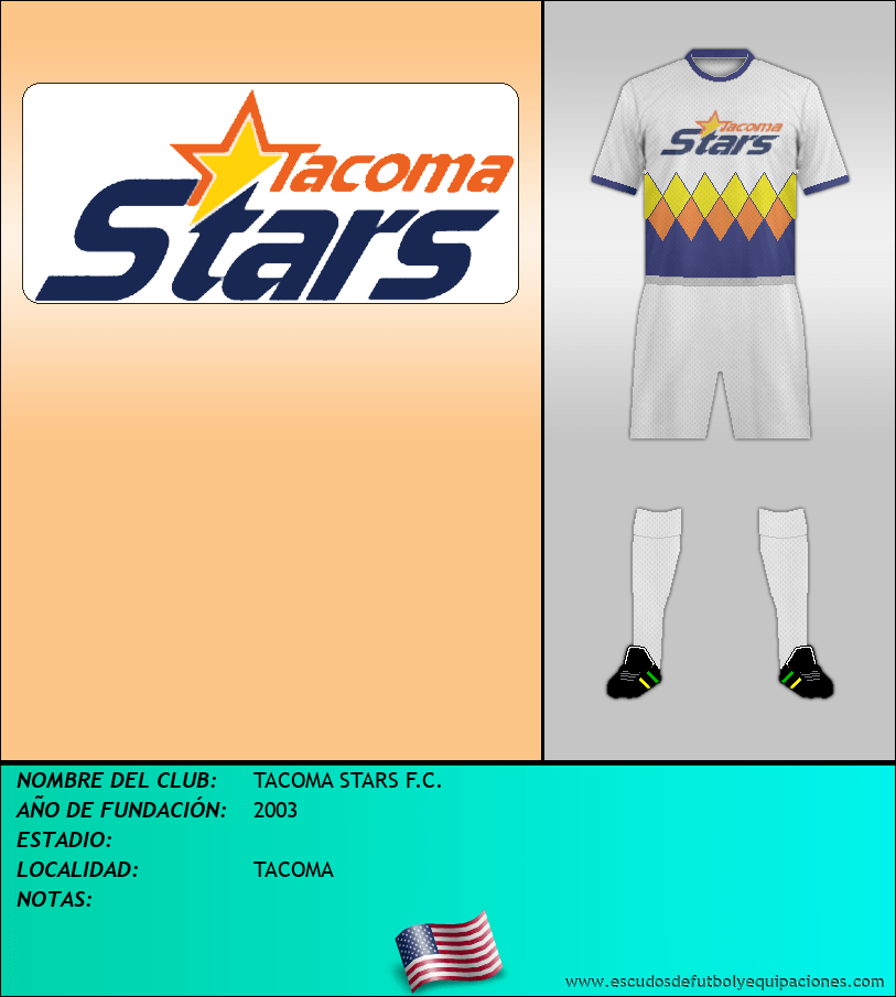 Escudo de TACOMA STARS F.C.