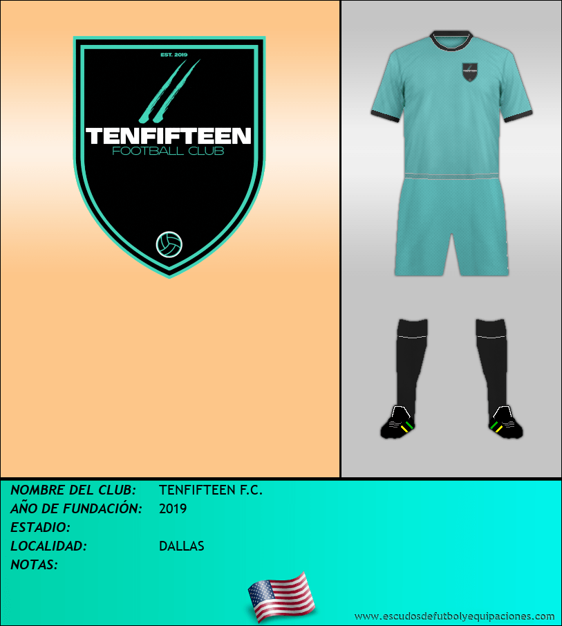 Escudo de TENFIFTEEN F.C.