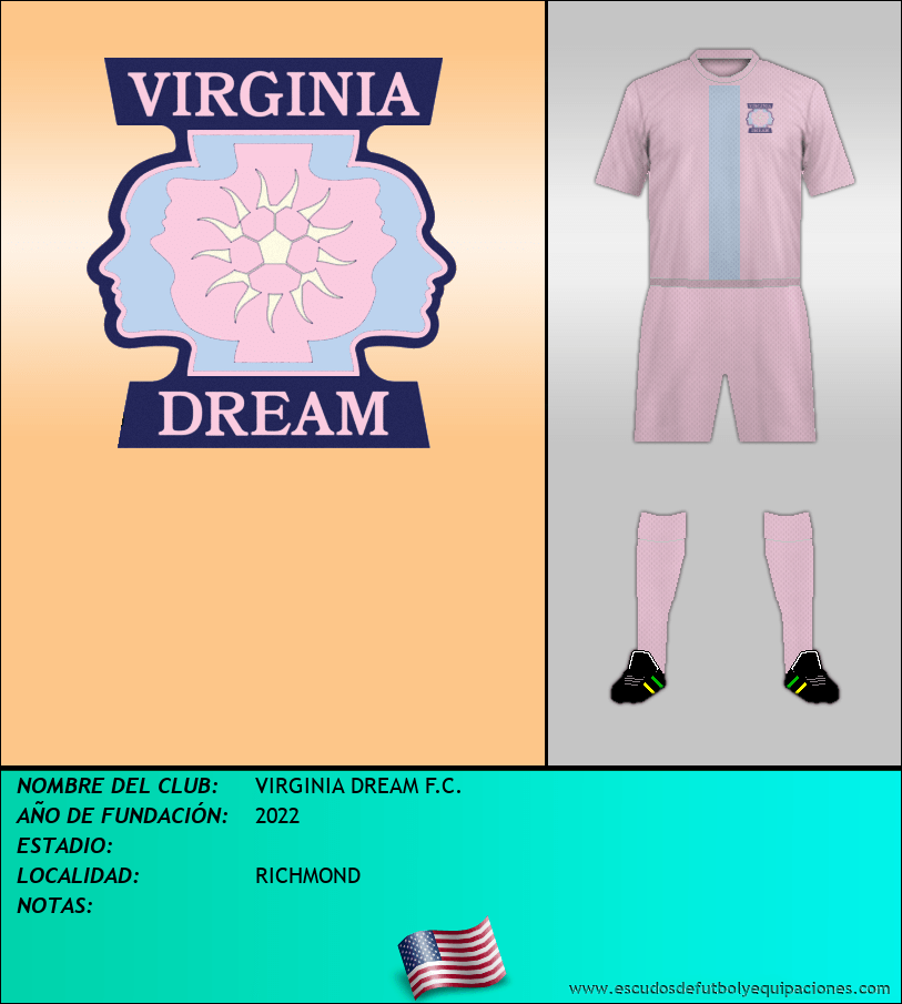 Escudo de VIRGINIA DREAM F.C.