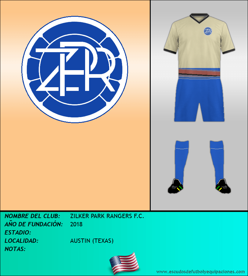 Escudo de ZILKER PARK RANGERS F.C.