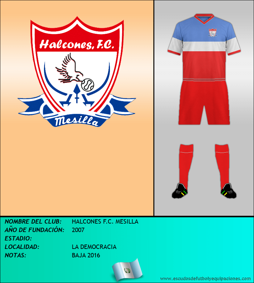 Escudo de HALCONES F.C. MESILLA