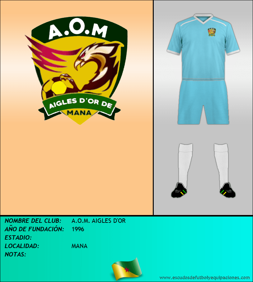 Escudo de A.O.M. AIGLES D'OR
