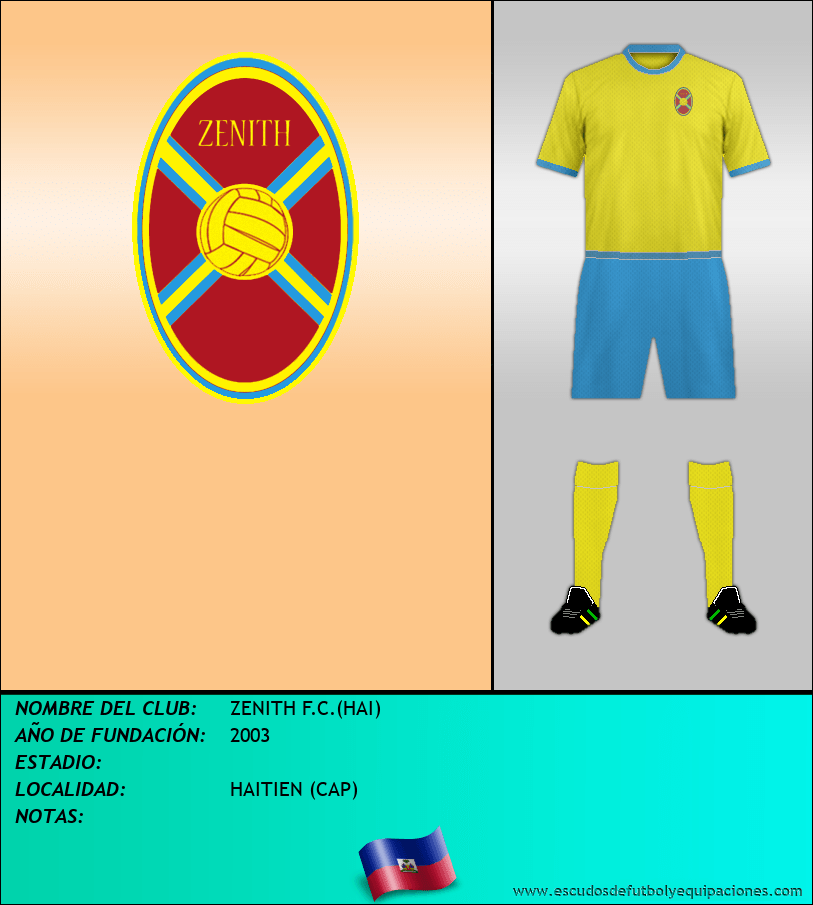 Escudo de ZENITH F.C.(HAI)