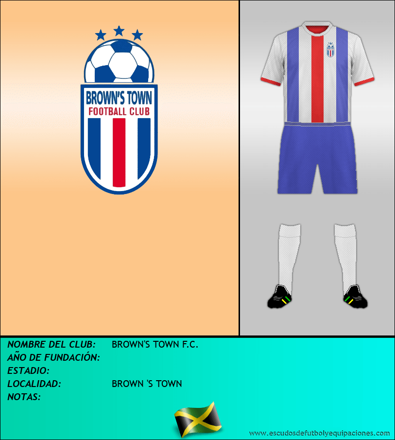 Escudo de BROWN'S TOWN F.C.