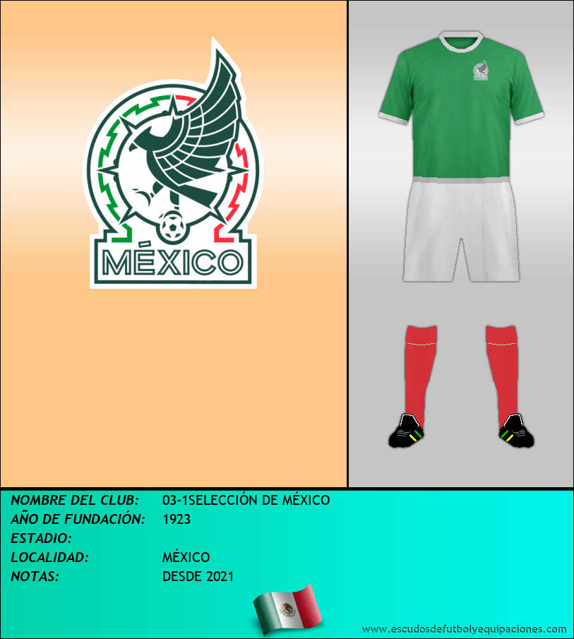Escudo de 03-1SELECCIÓN DE MÉXICO