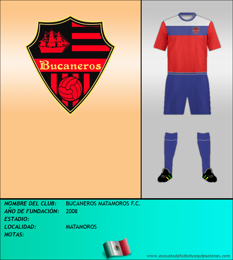 Escudo de BUCANEROS MATAMOROS F.C.