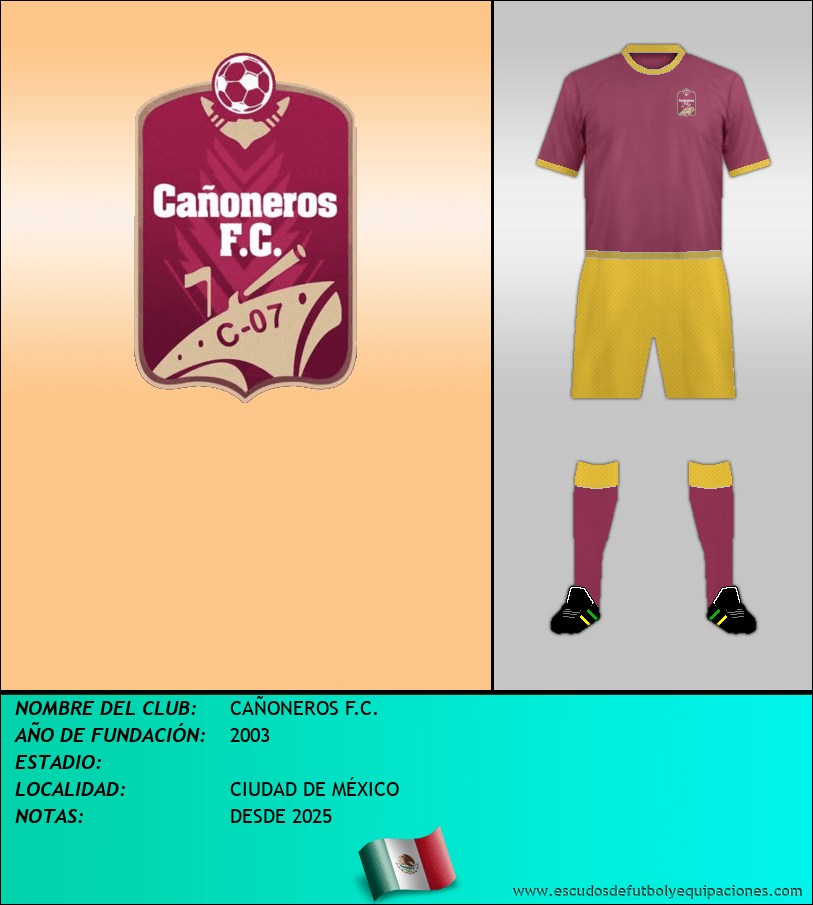 Escudo de CAÑONEROS F.C.