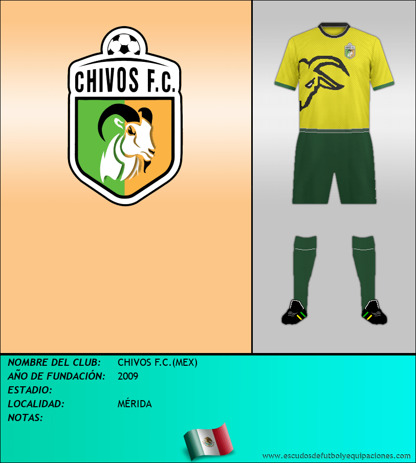 Escudo de CHIVOS F.C.(MEX)