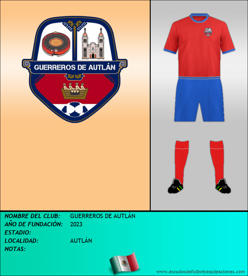 Escudo de GUERREROS DE AUTLÁN