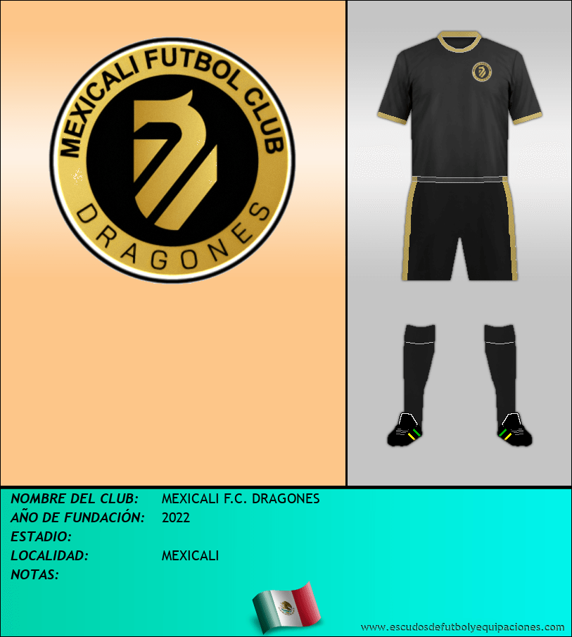 Escudo de MEXICALI F.C. DRAGONES